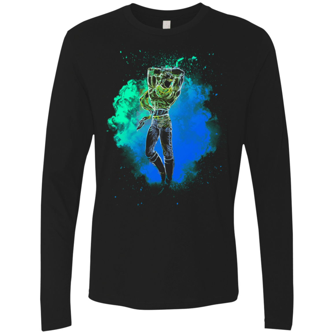 T-Shirts Black / S Joseph Joestar Soul Men's Premium Long Sleeve