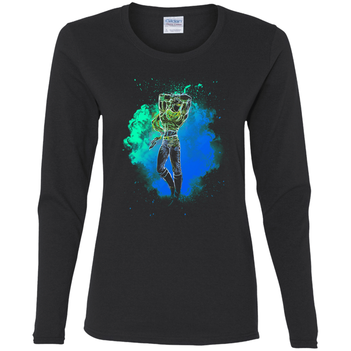 T-Shirts Black / S Joseph Joestar Soul Women's Long Sleeve T-Shirt