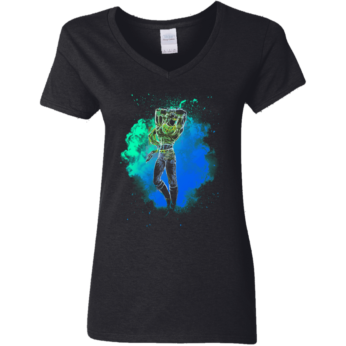 T-Shirts Black / S Joseph Joestar Soul Women's V-Neck T-Shirt