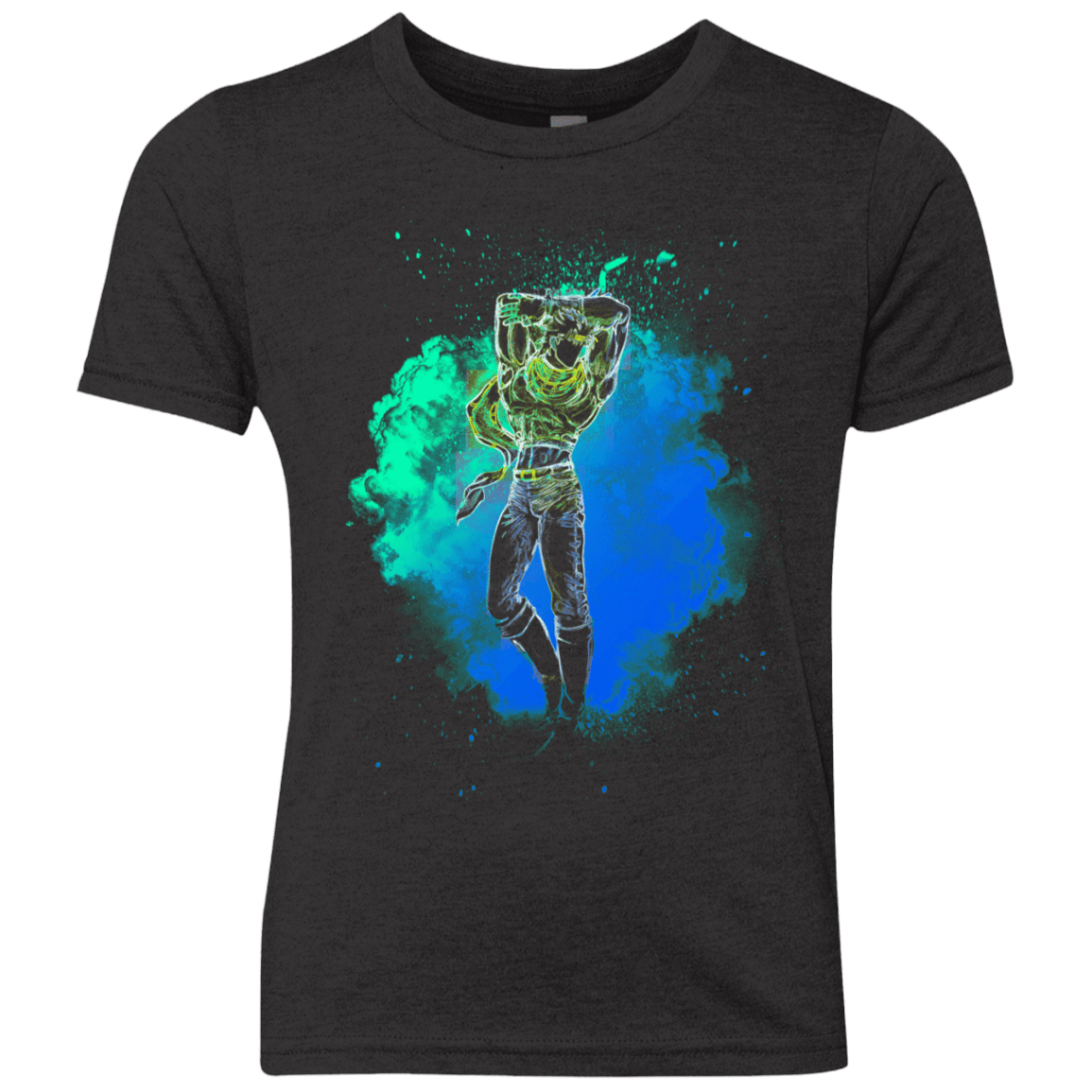 T-Shirts Vintage Black / YXS Joseph Joestar Soul Youth Triblend T-Shirt