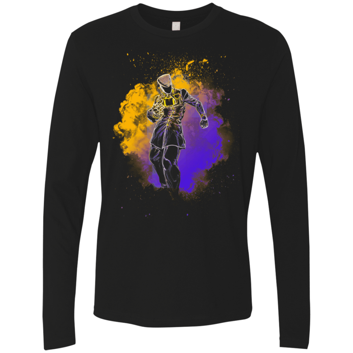 T-Shirts Black / S Josuke Soul Men's Premium Long Sleeve