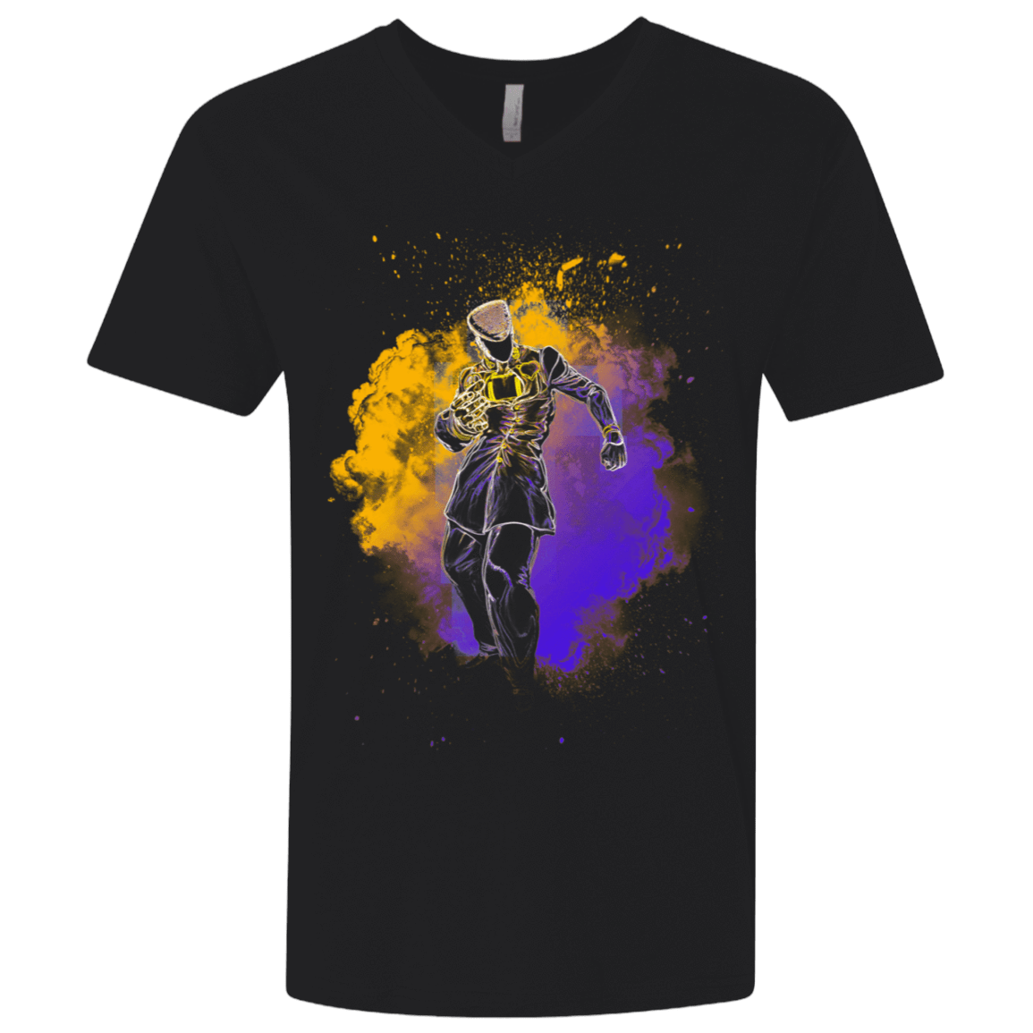 T-Shirts Black / X-Small Josuke Soul Men's Premium V-Neck