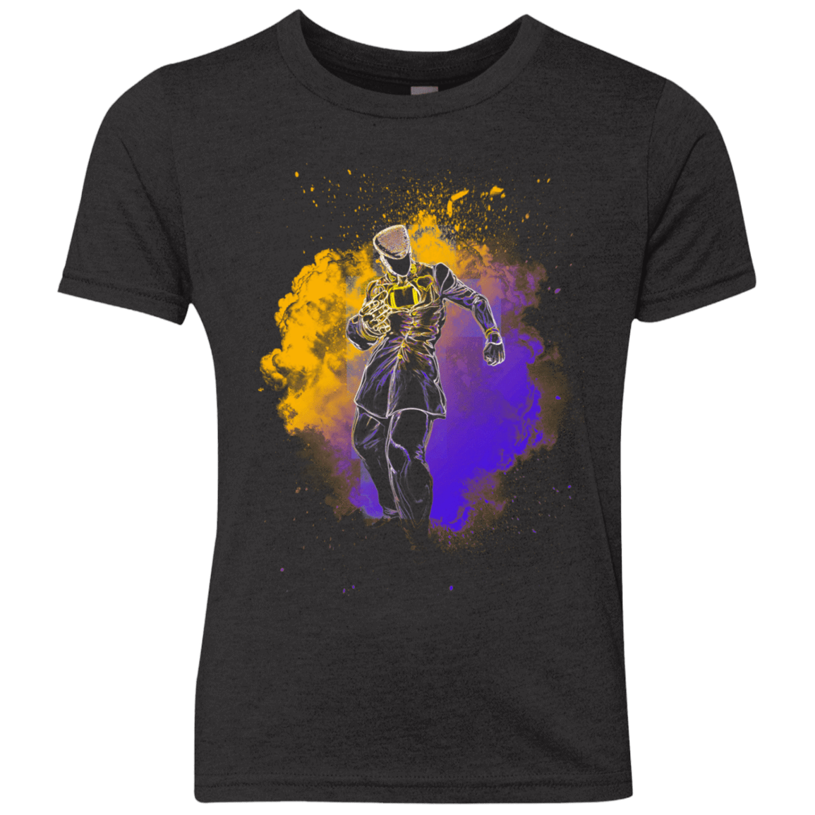 T-Shirts Vintage Black / YXS Josuke Soul Youth Triblend T-Shirt