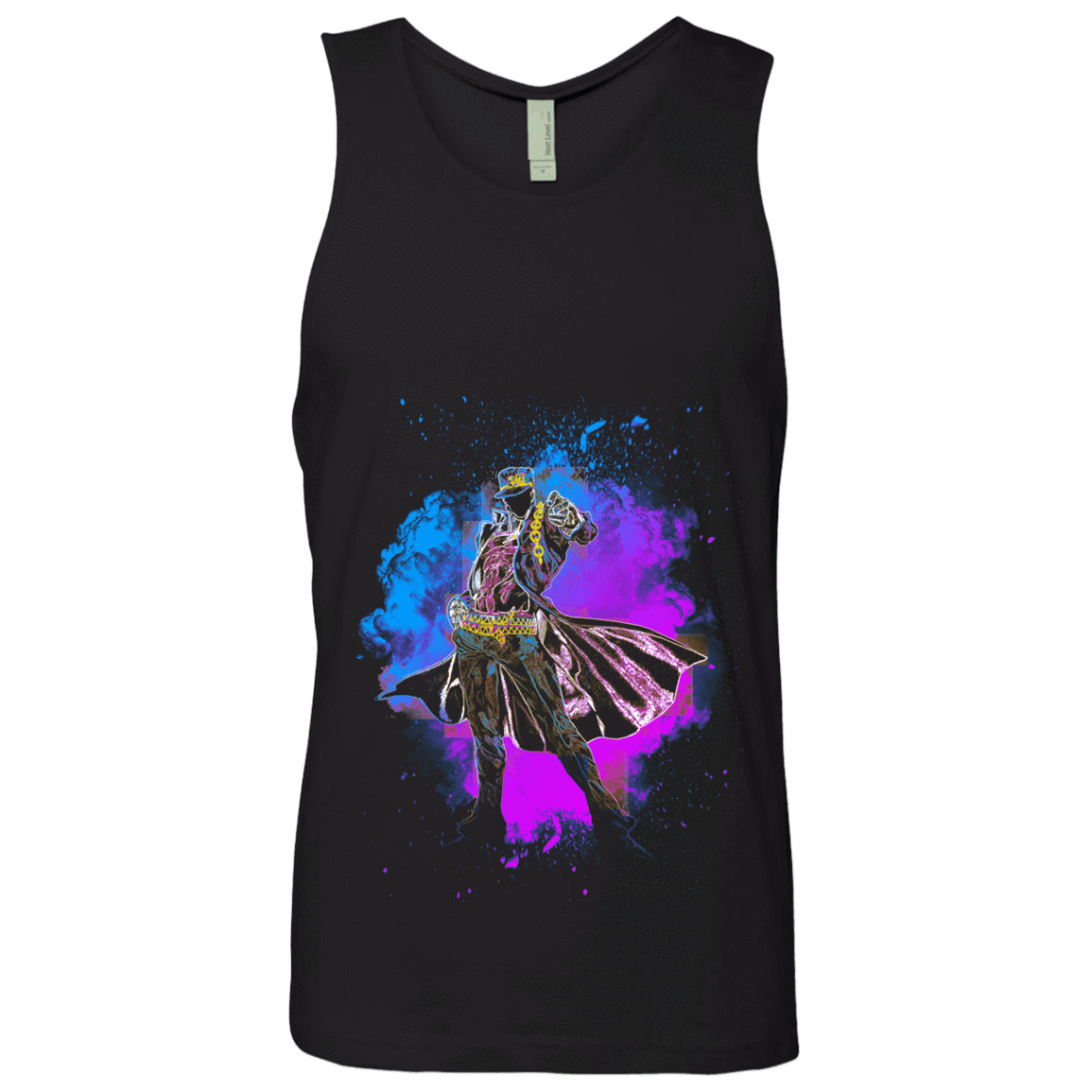 T-Shirts Black / S Jotaro Soul Men's Premium Tank Top