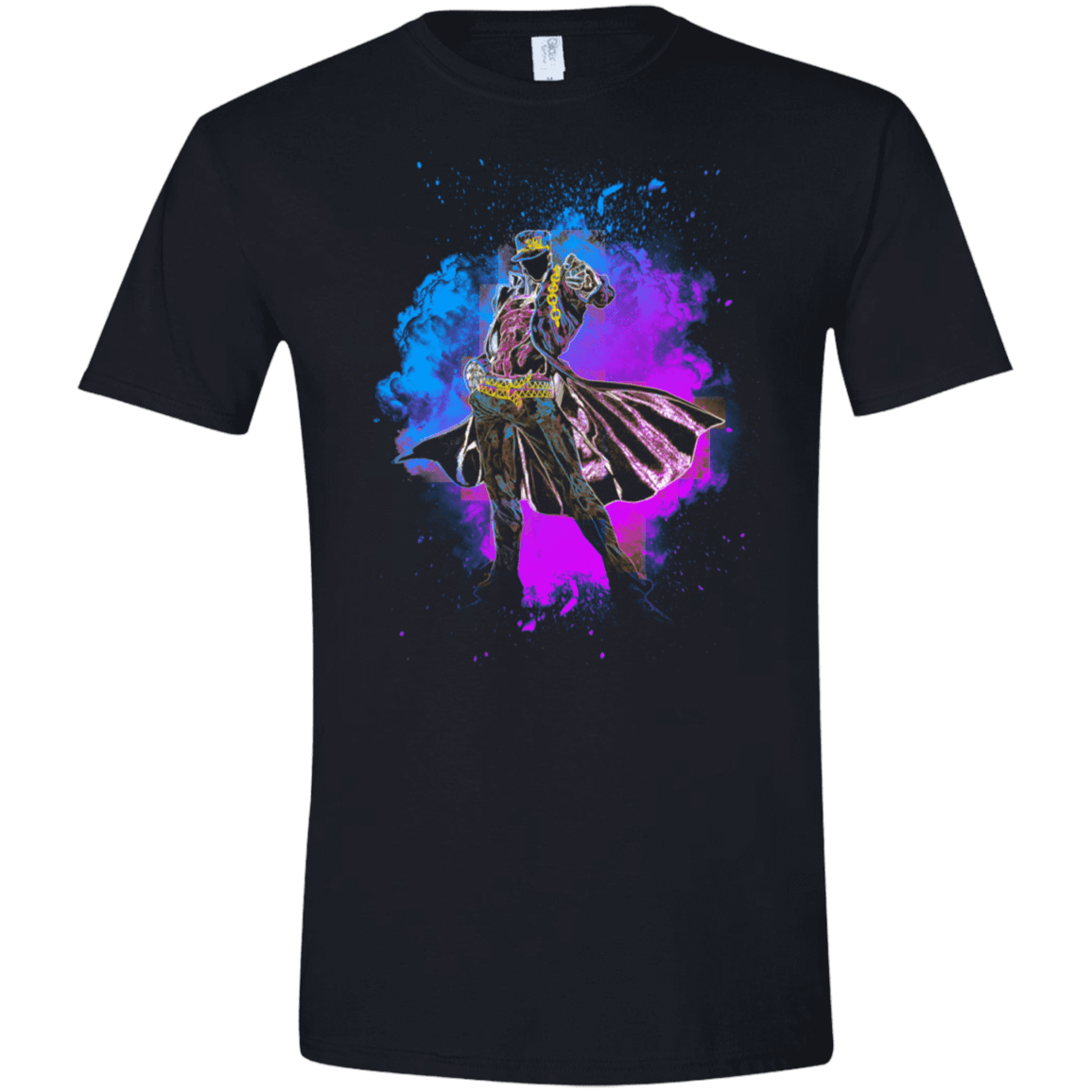 T-Shirts Black / X-Small Jotaro Soul Men's Semi-Fitted Softstyle