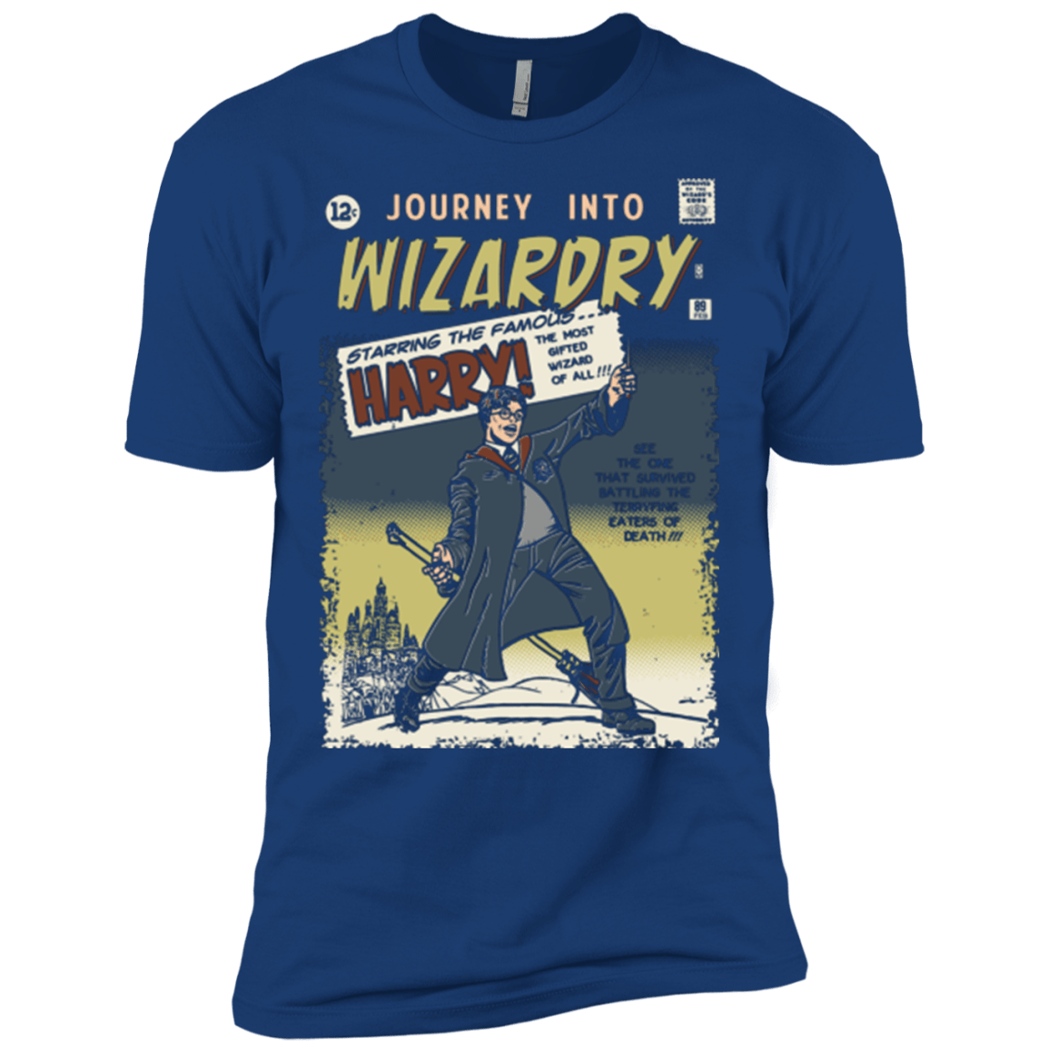 T-Shirts Royal / X-Small Journey into Wizardry Men's Premium T-Shirt