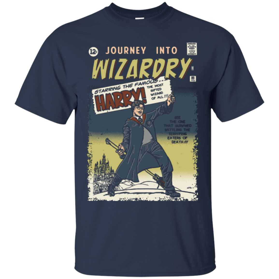 T-Shirts Navy / Small Journey into Wizardry T-Shirt