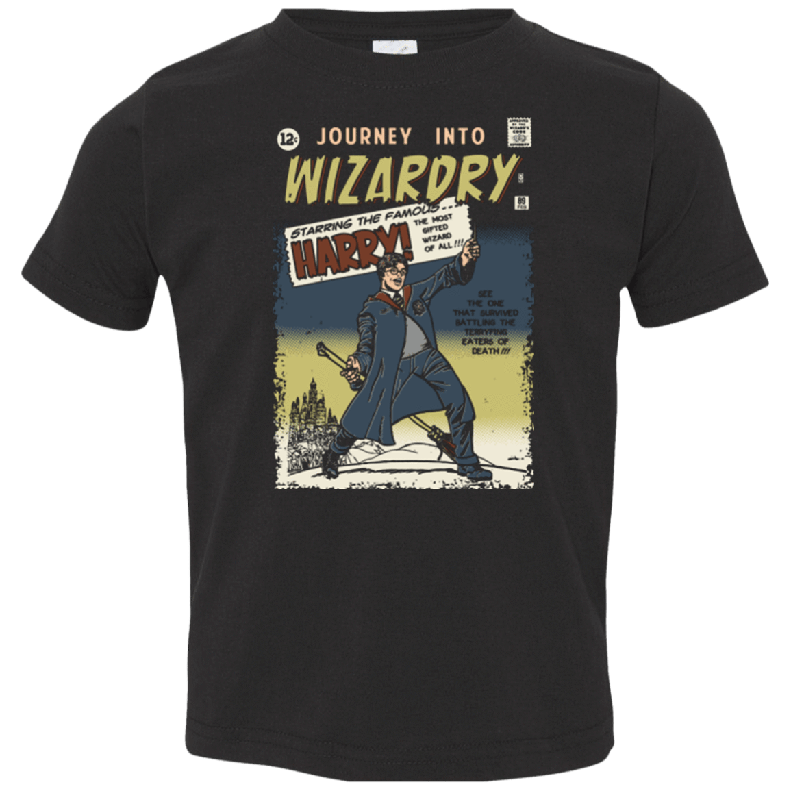 T-Shirts Black / 2T Journey into Wizardry Toddler Premium T-Shirt