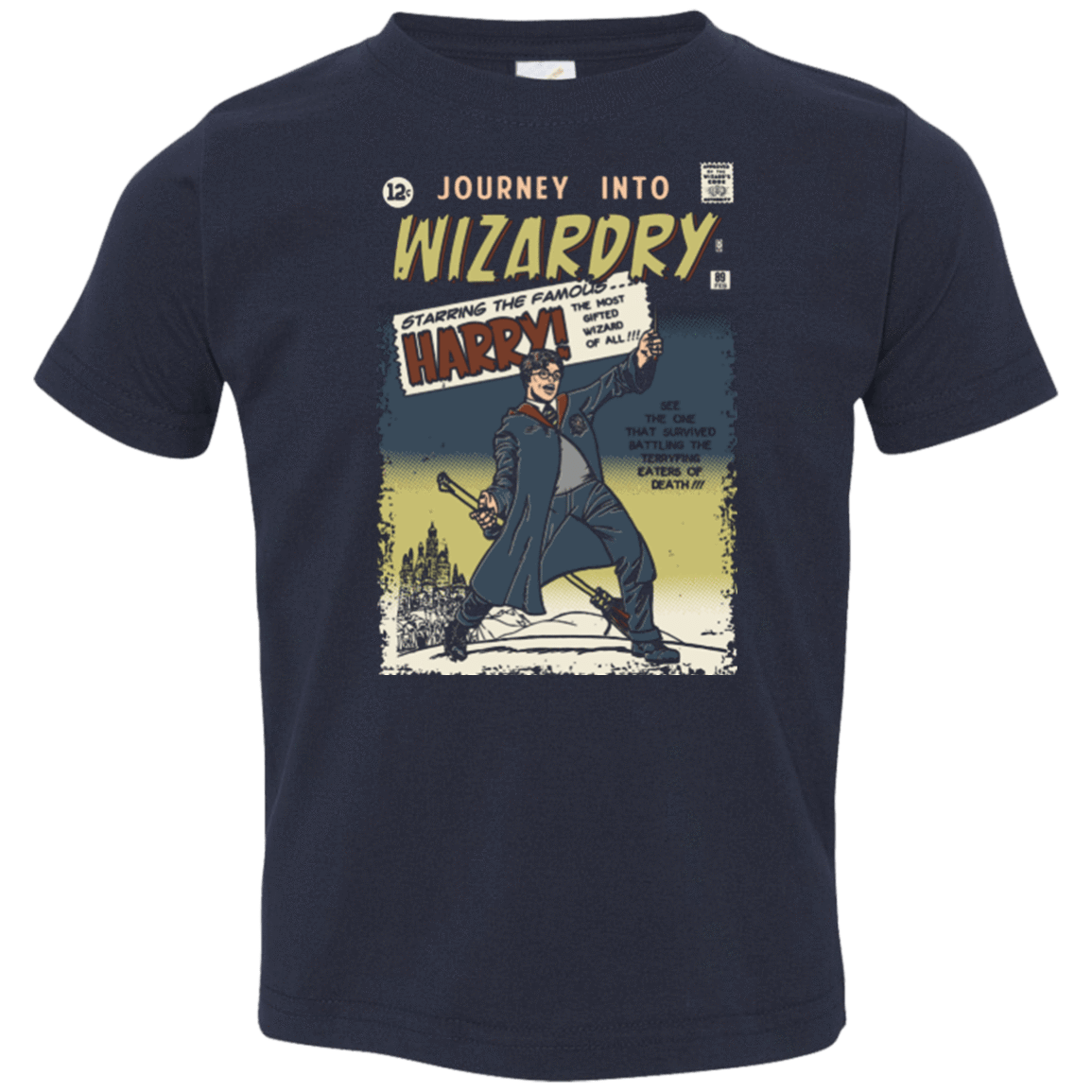 T-Shirts Navy / 2T Journey into Wizardry Toddler Premium T-Shirt