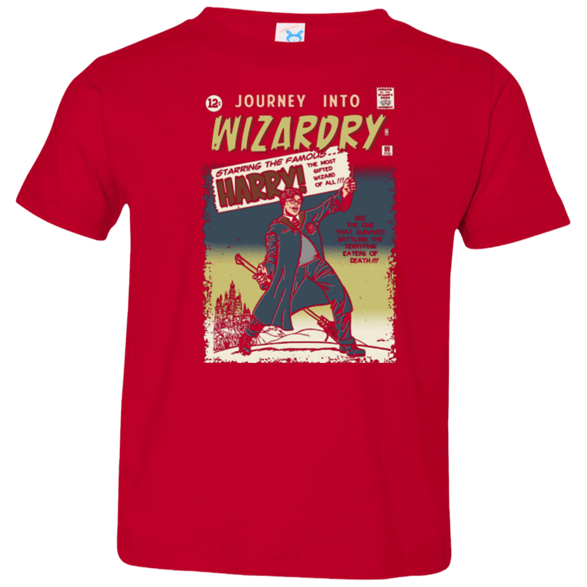 T-Shirts Red / 2T Journey into Wizardry Toddler Premium T-Shirt