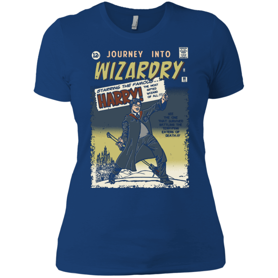 T-Shirts Royal / X-Small Journey into Wizardry Women's Premium T-Shirt
