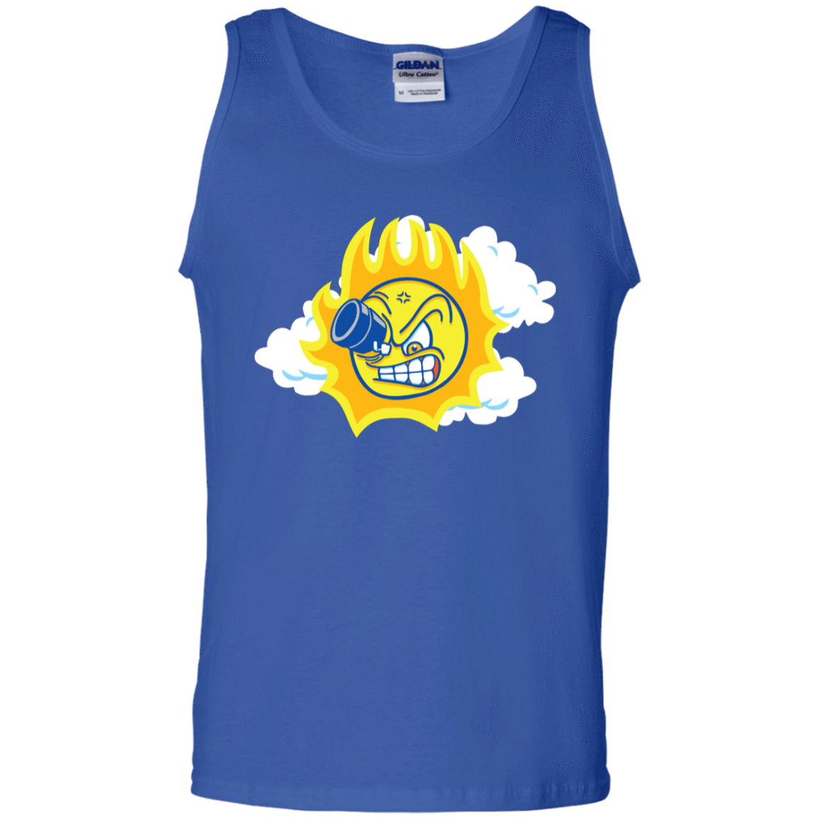 T-Shirts Royal / S Journey To The Angry Sun Men's Tank Top