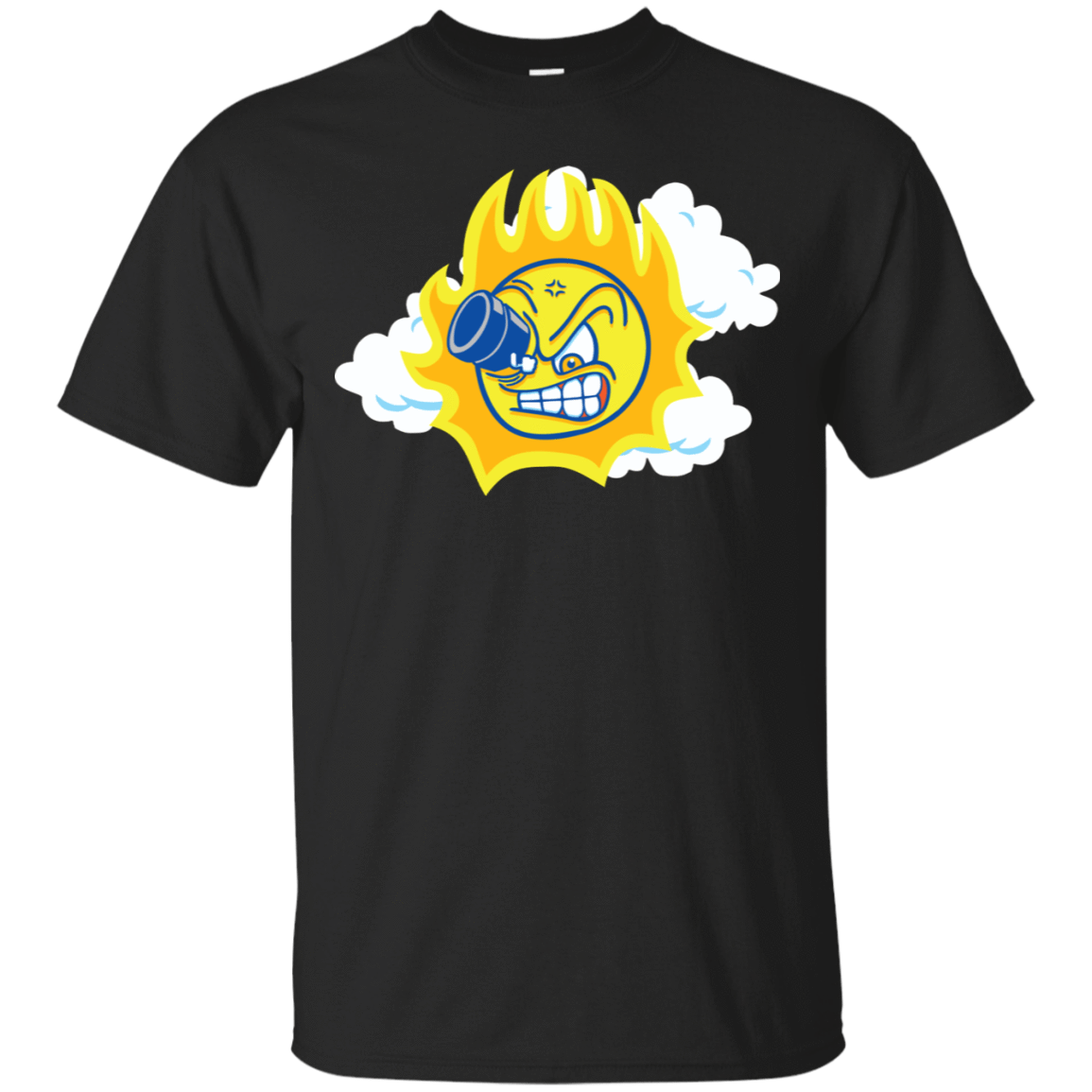 T-Shirts Black / S Journey To The Angry Sun T-Shirt