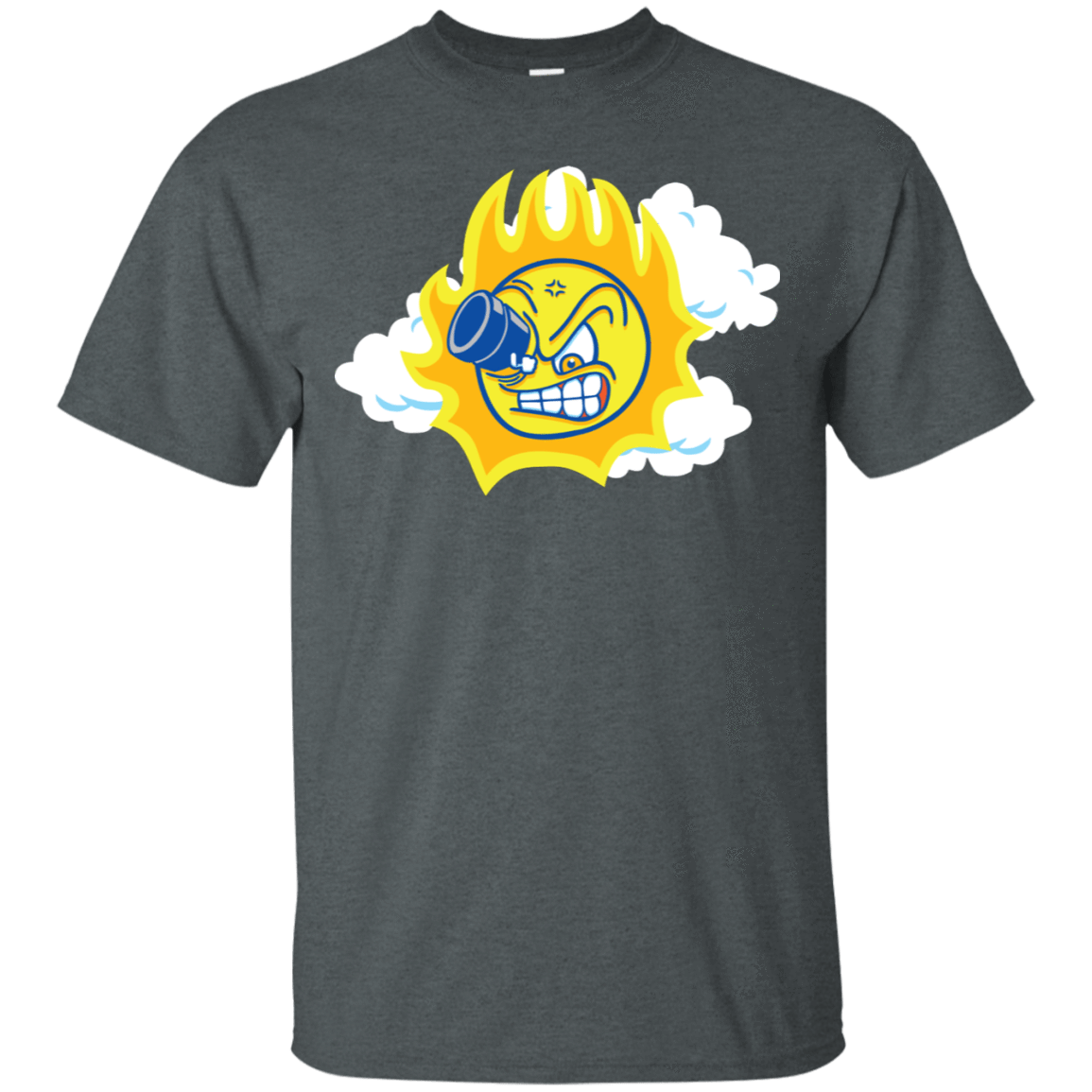 T-Shirts Dark Heather / S Journey To The Angry Sun T-Shirt