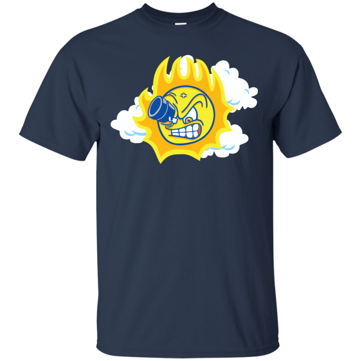 T-Shirts Navy / S Journey To The Angry Sun T-Shirt