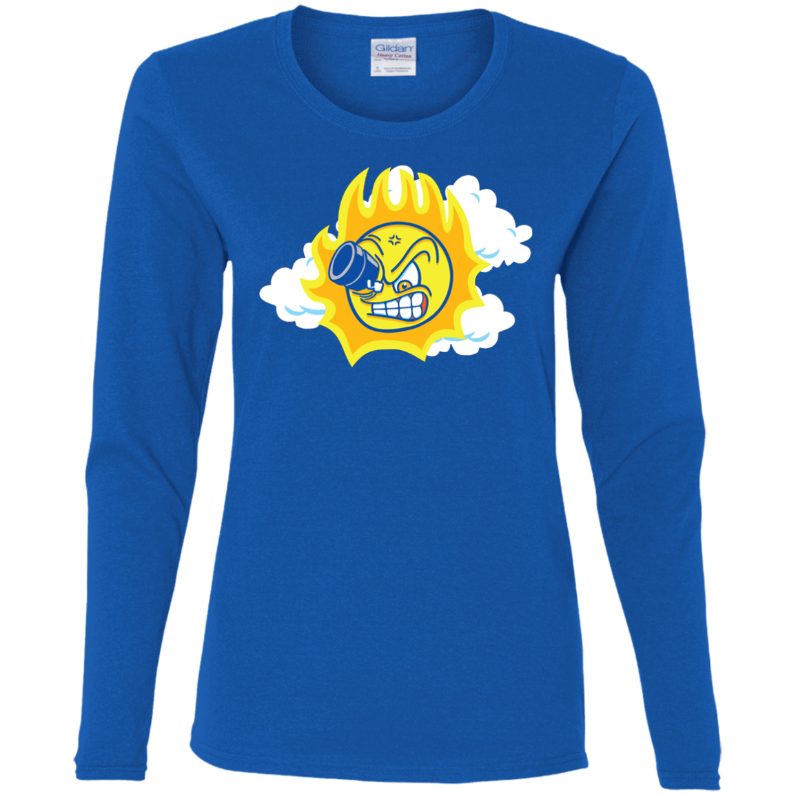 T-Shirts Royal / S Journey To The Angry Sun Women's Long Sleeve T-Shirt