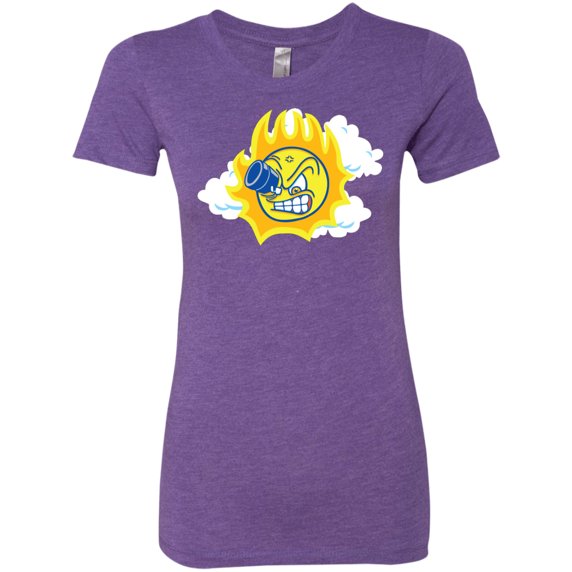T-Shirts Purple Rush / S Journey To The Angry Sun Women's Triblend T-Shirt