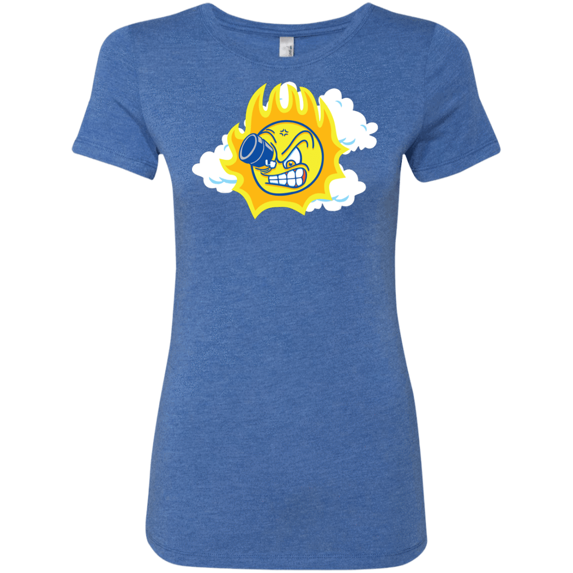 T-Shirts Vintage Royal / S Journey To The Angry Sun Women's Triblend T-Shirt