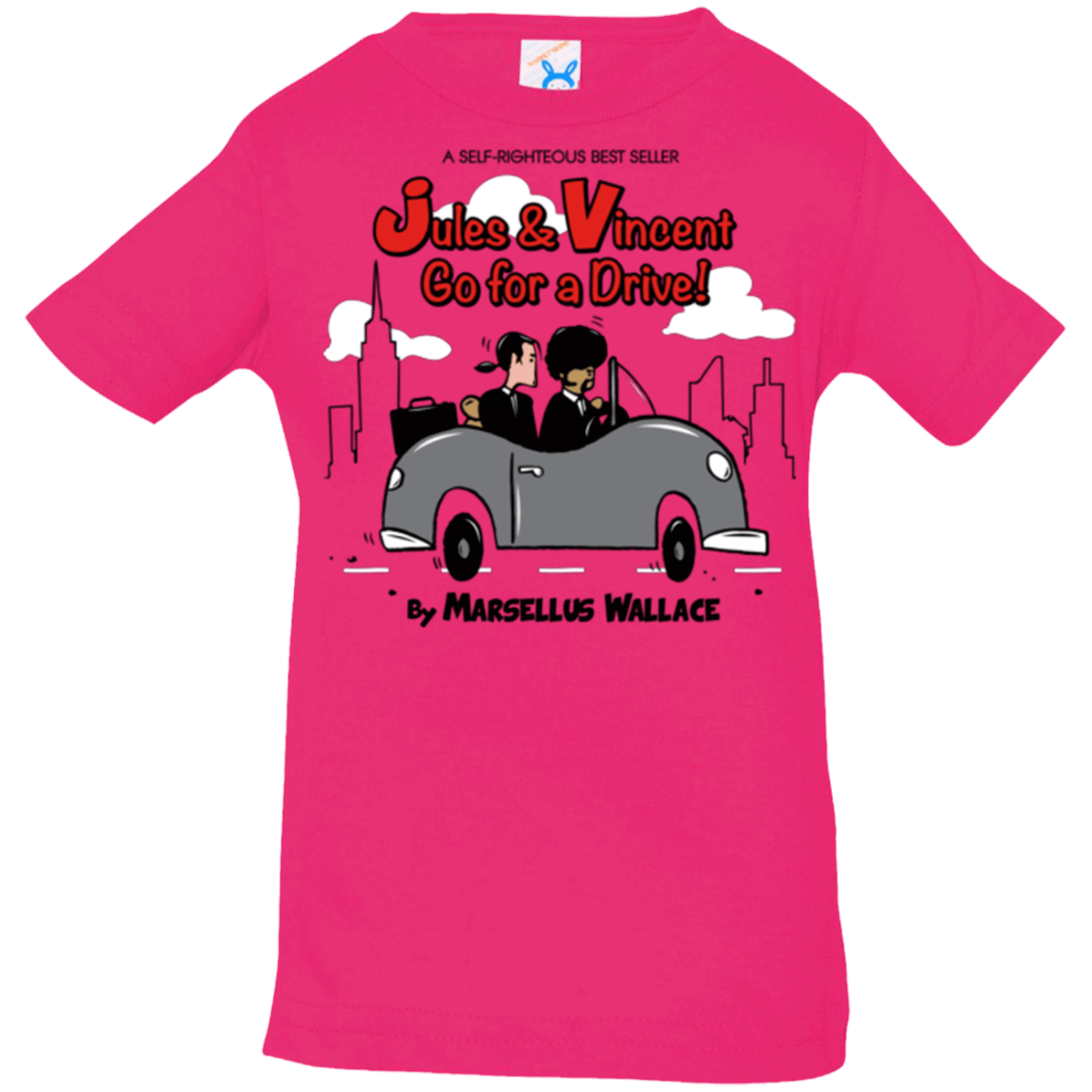 T-Shirts Hot Pink / 6 Months Jules n Vincent Infant Premium T-Shirt