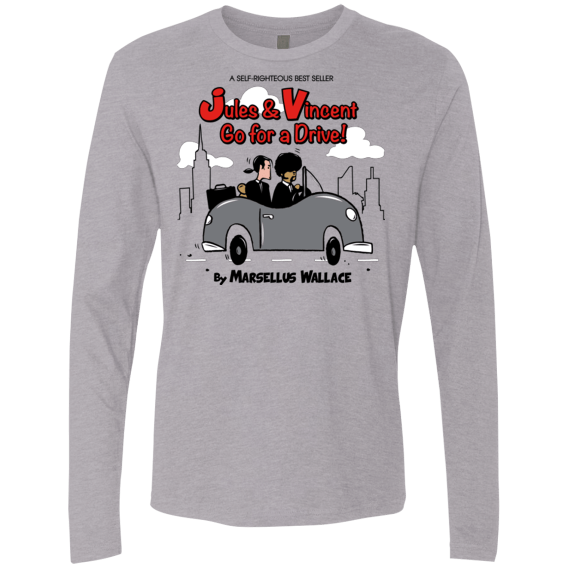 T-Shirts Heather Grey / Small Jules n Vincent Men's Premium Long Sleeve