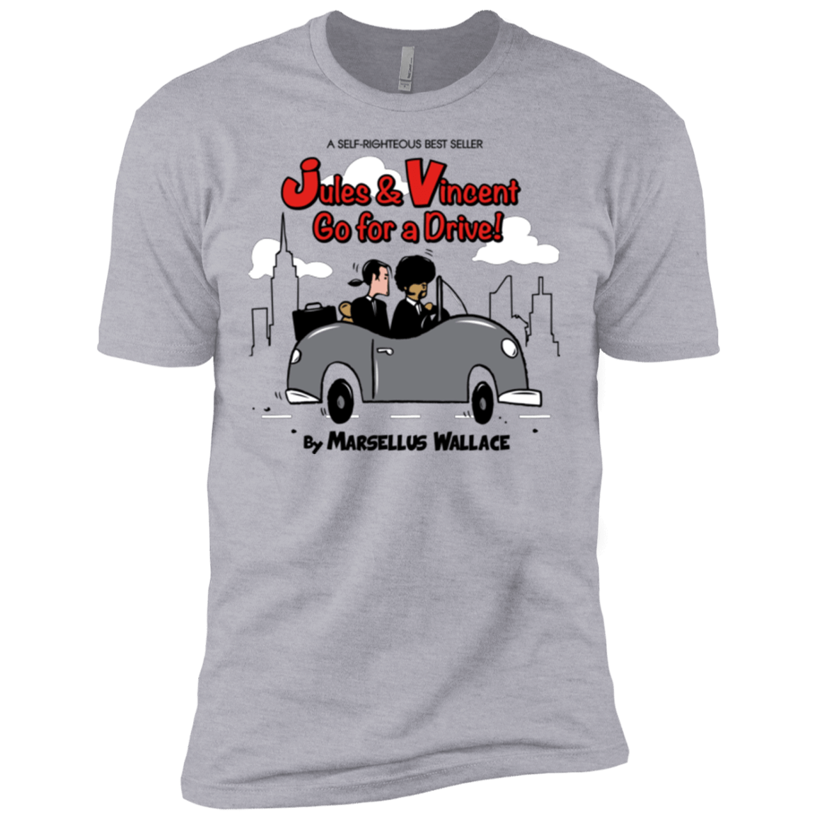 T-Shirts Heather Grey / X-Small Jules n Vincent Men's Premium T-Shirt