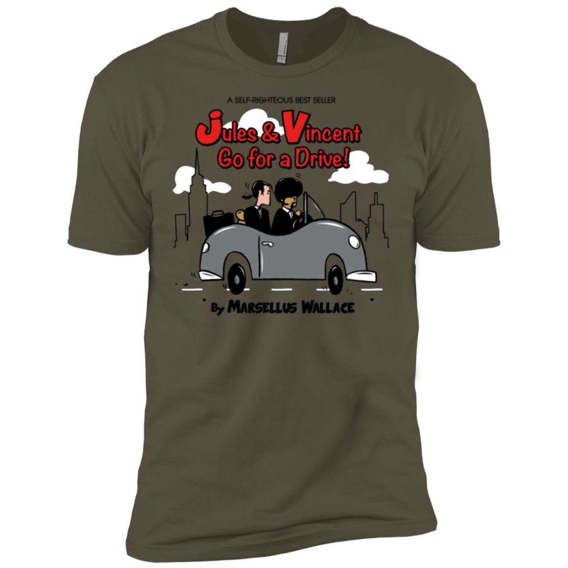 T-Shirts Military Green / X-Small Jules n Vincent Men's Premium T-Shirt