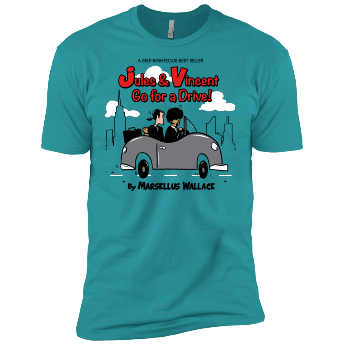 T-Shirts Tahiti Blue / X-Small Jules n Vincent Men's Premium T-Shirt