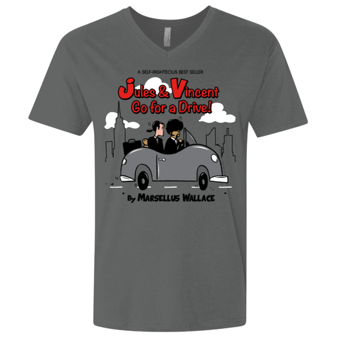 T-Shirts Heavy Metal / X-Small Jules n Vincent Men's Premium V-Neck