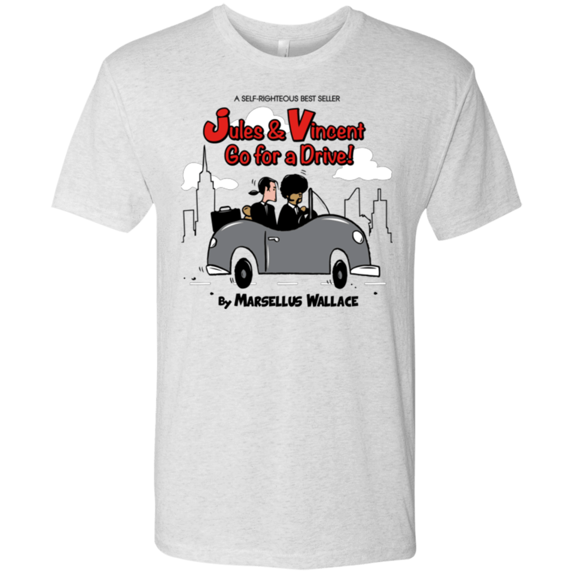 T-Shirts Heather White / Small Jules n Vincent Men's Triblend T-Shirt