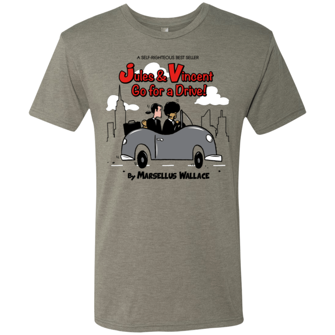 T-Shirts Venetian Grey / Small Jules n Vincent Men's Triblend T-Shirt