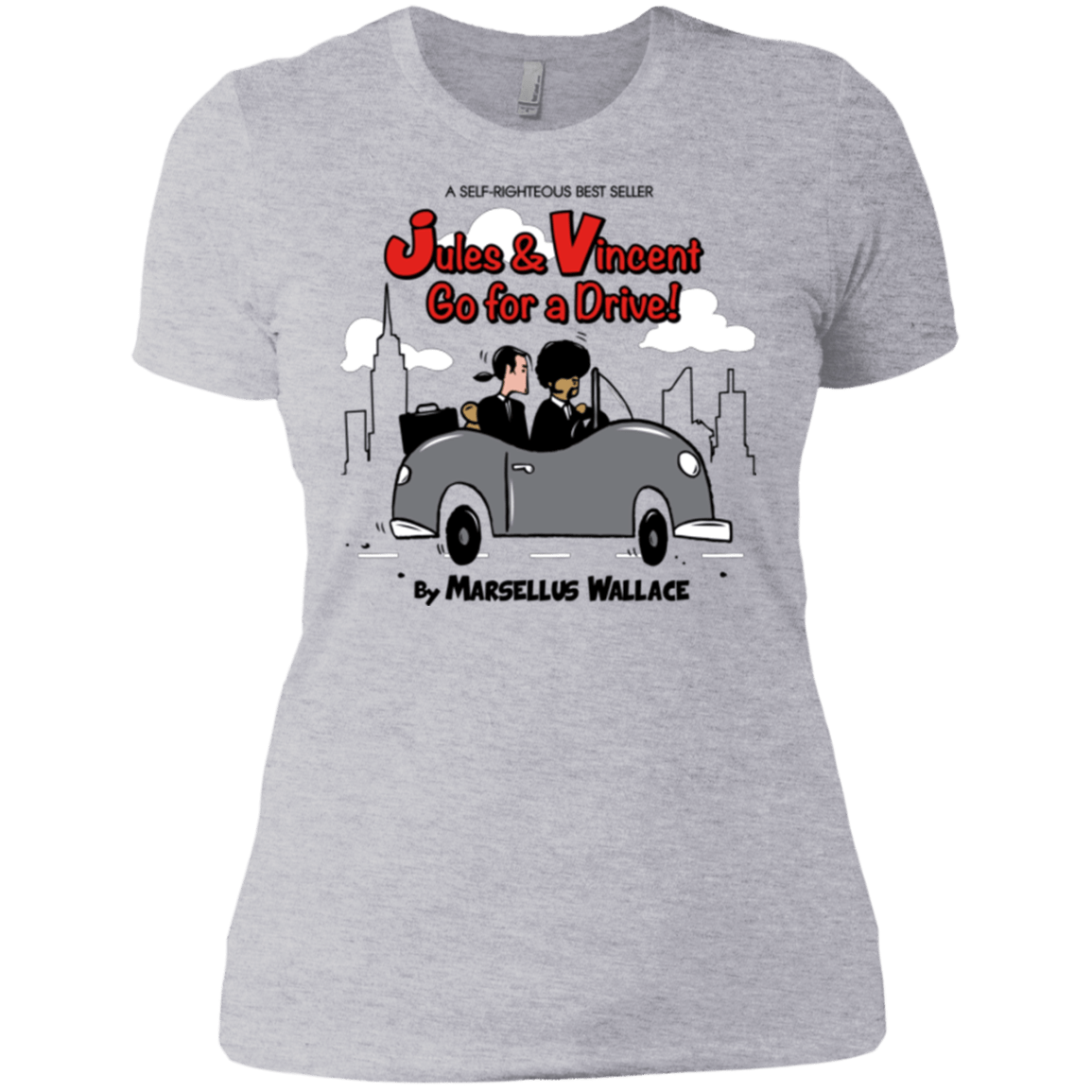 T-Shirts Heather Grey / X-Small Jules n Vincent Women's Premium T-Shirt