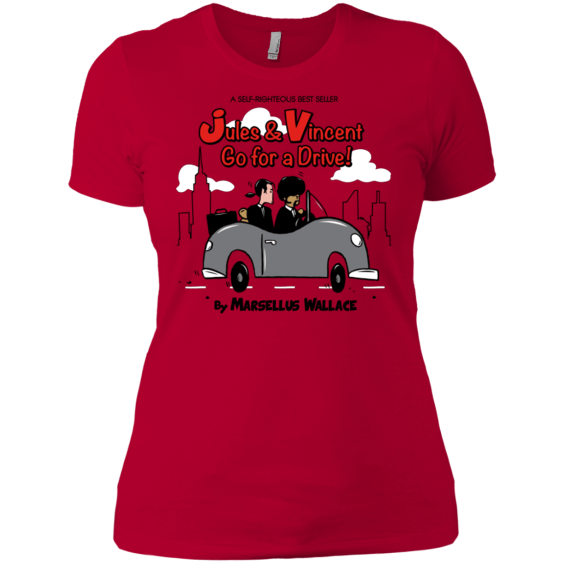 T-Shirts Red / X-Small Jules n Vincent Women's Premium T-Shirt