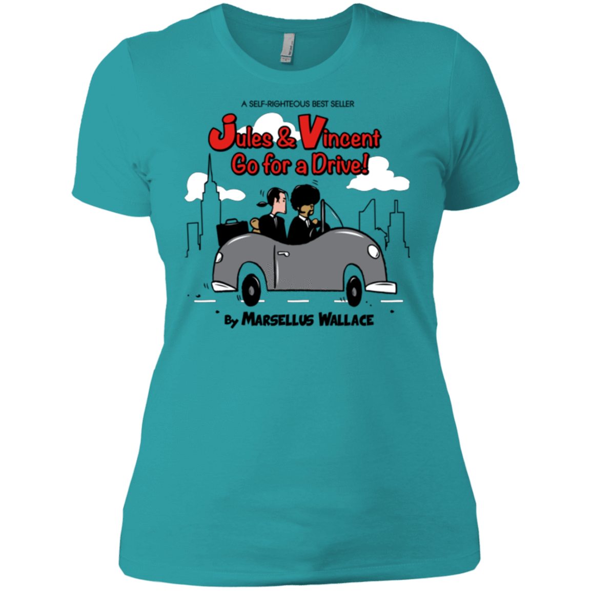 T-Shirts Tahiti Blue / X-Small Jules n Vincent Women's Premium T-Shirt