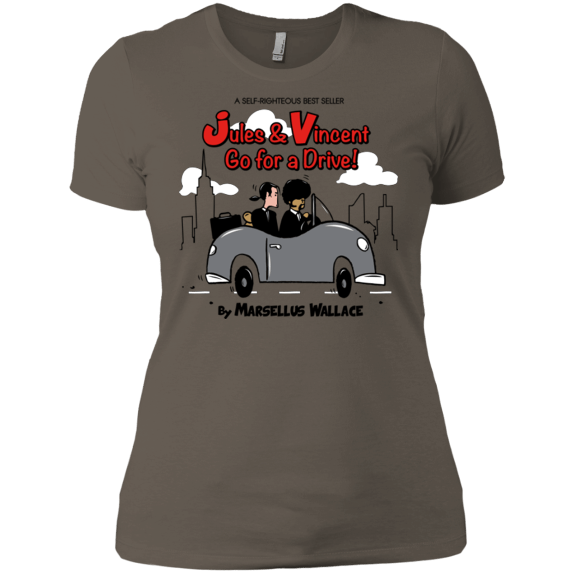 T-Shirts Warm Grey / X-Small Jules n Vincent Women's Premium T-Shirt