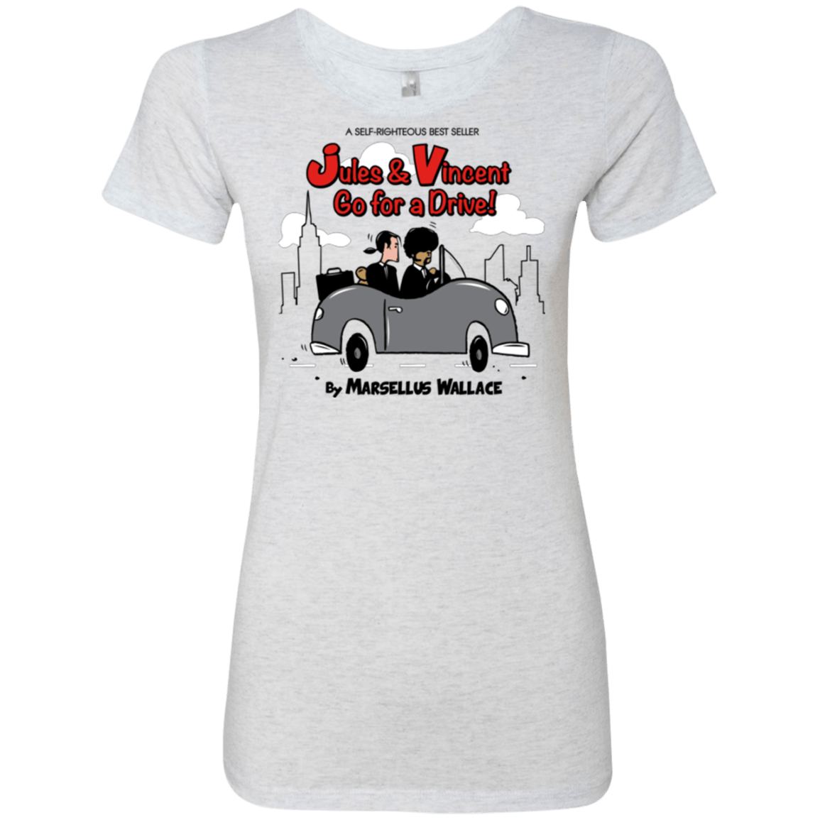 T-Shirts Heather White / Small Jules n Vincent Women's Triblend T-Shirt