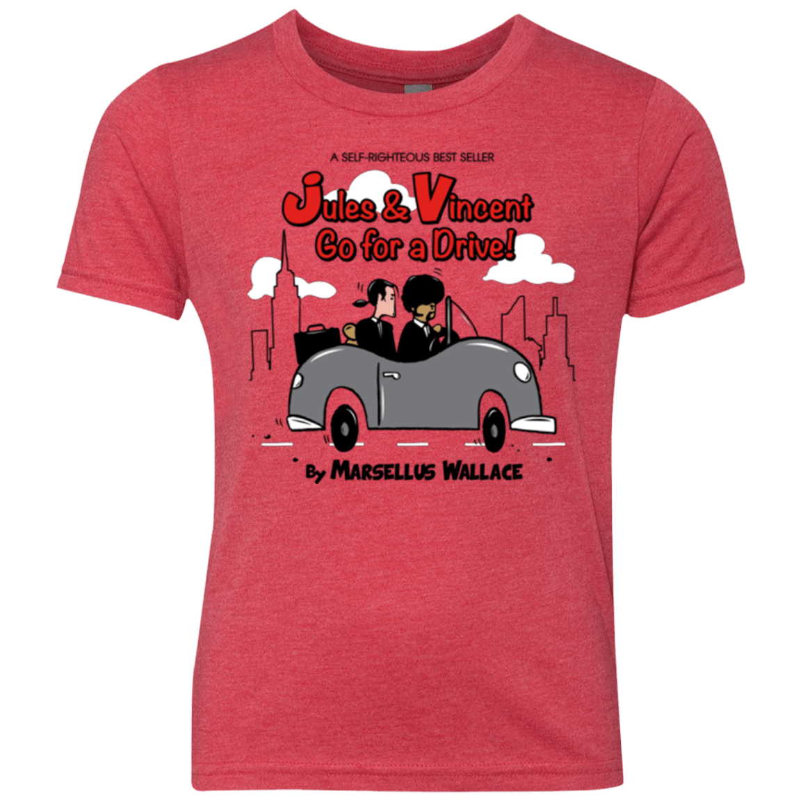 T-Shirts Vintage Red / YXS Jules n Vincent Youth Triblend T-Shirt