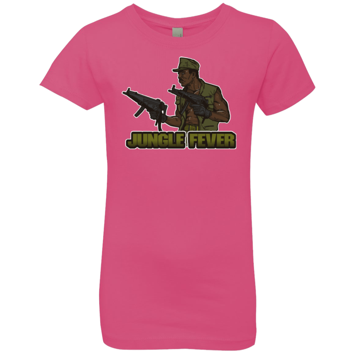 T-Shirts Hot Pink / YXS Jungle Fever Girls Premium T-Shirt