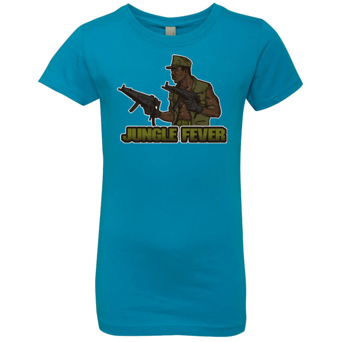 T-Shirts Turquoise / YXS Jungle Fever Girls Premium T-Shirt
