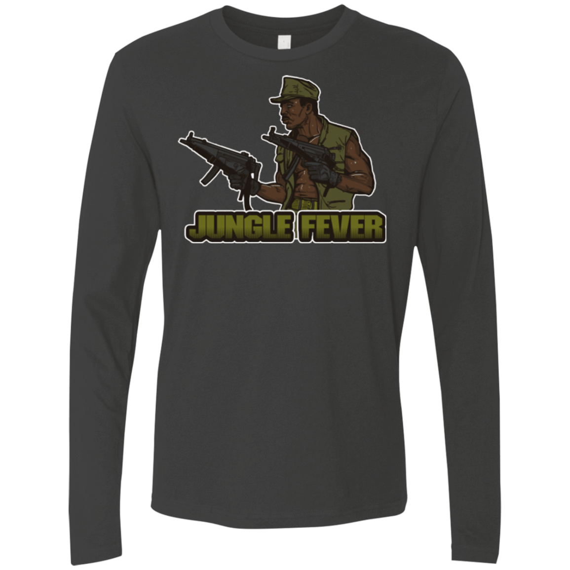 T-Shirts Heavy Metal / Small Jungle Fever Men's Premium Long Sleeve