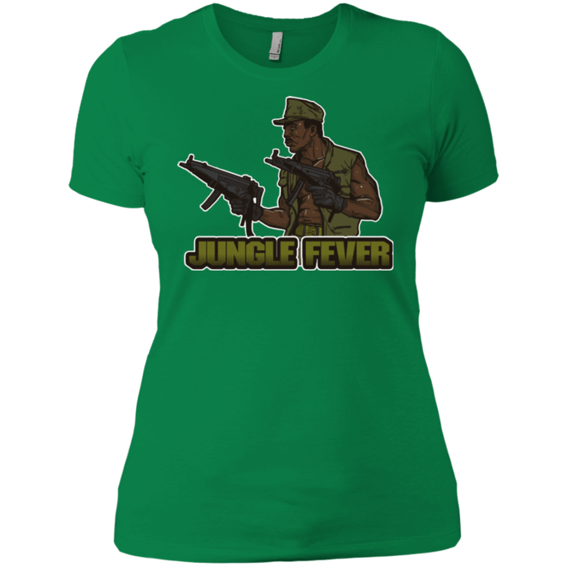 T-Shirts Kelly Green / X-Small Jungle Fever Women's Premium T-Shirt