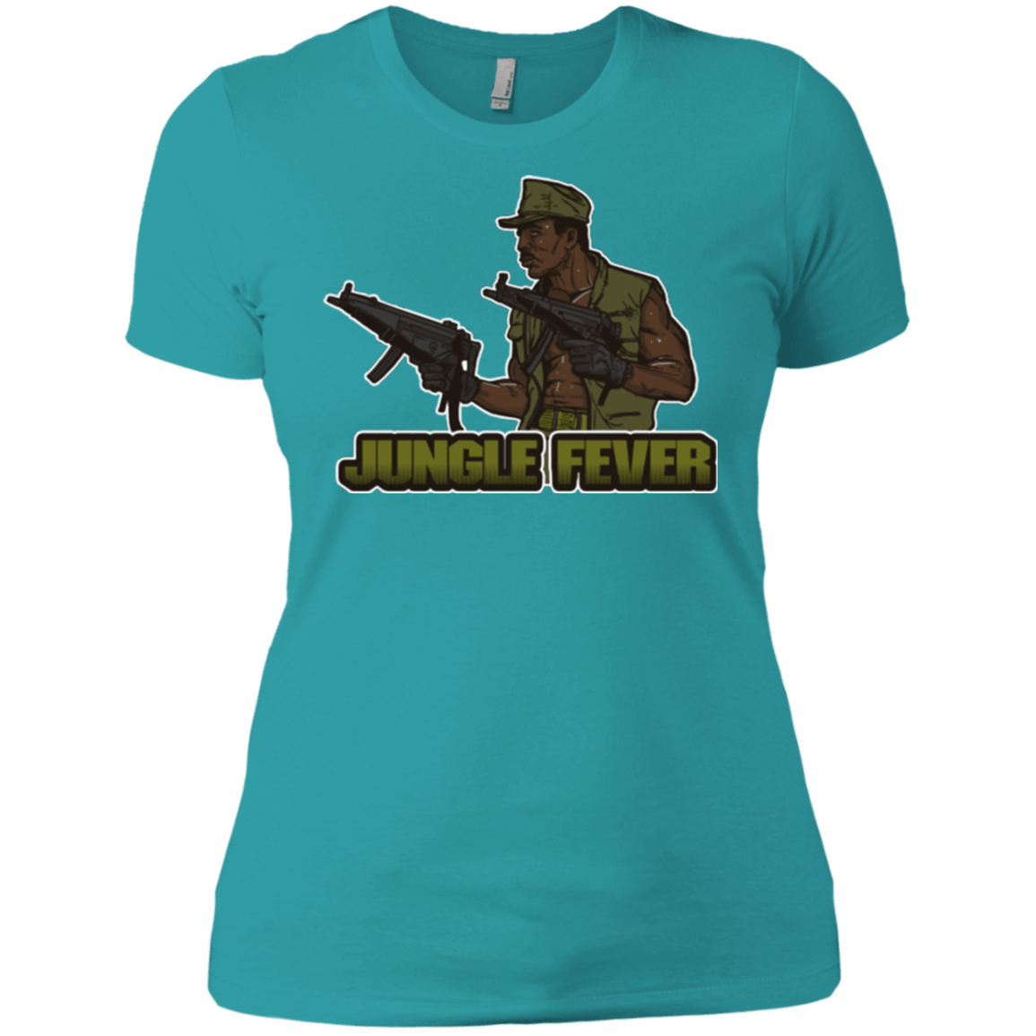 T-Shirts Tahiti Blue / X-Small Jungle Fever Women's Premium T-Shirt