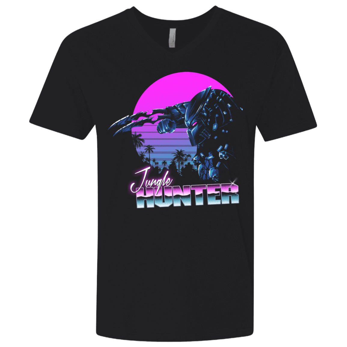 T-Shirts Black / X-Small Jungle Hunter Men's Premium V-Neck