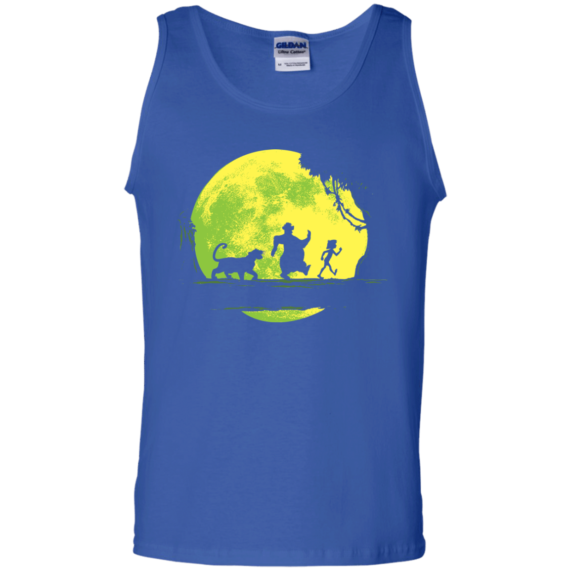 T-Shirts Royal / S Jungle Moonwalk Men's Tank Top