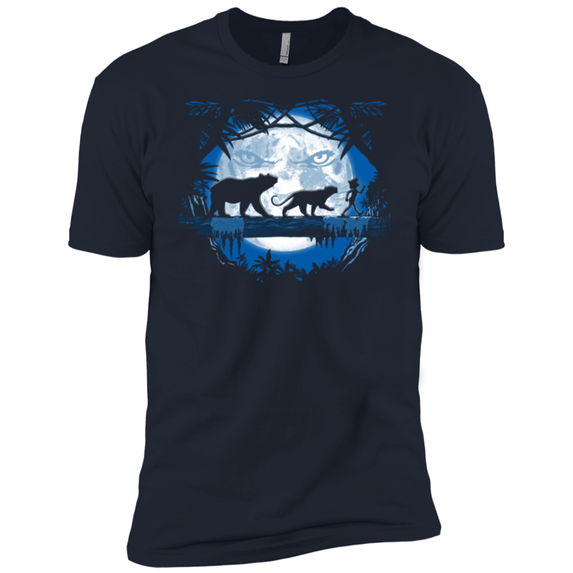 T-Shirts Midnight Navy / YXS Jungle Pals Boys Premium T-Shirt