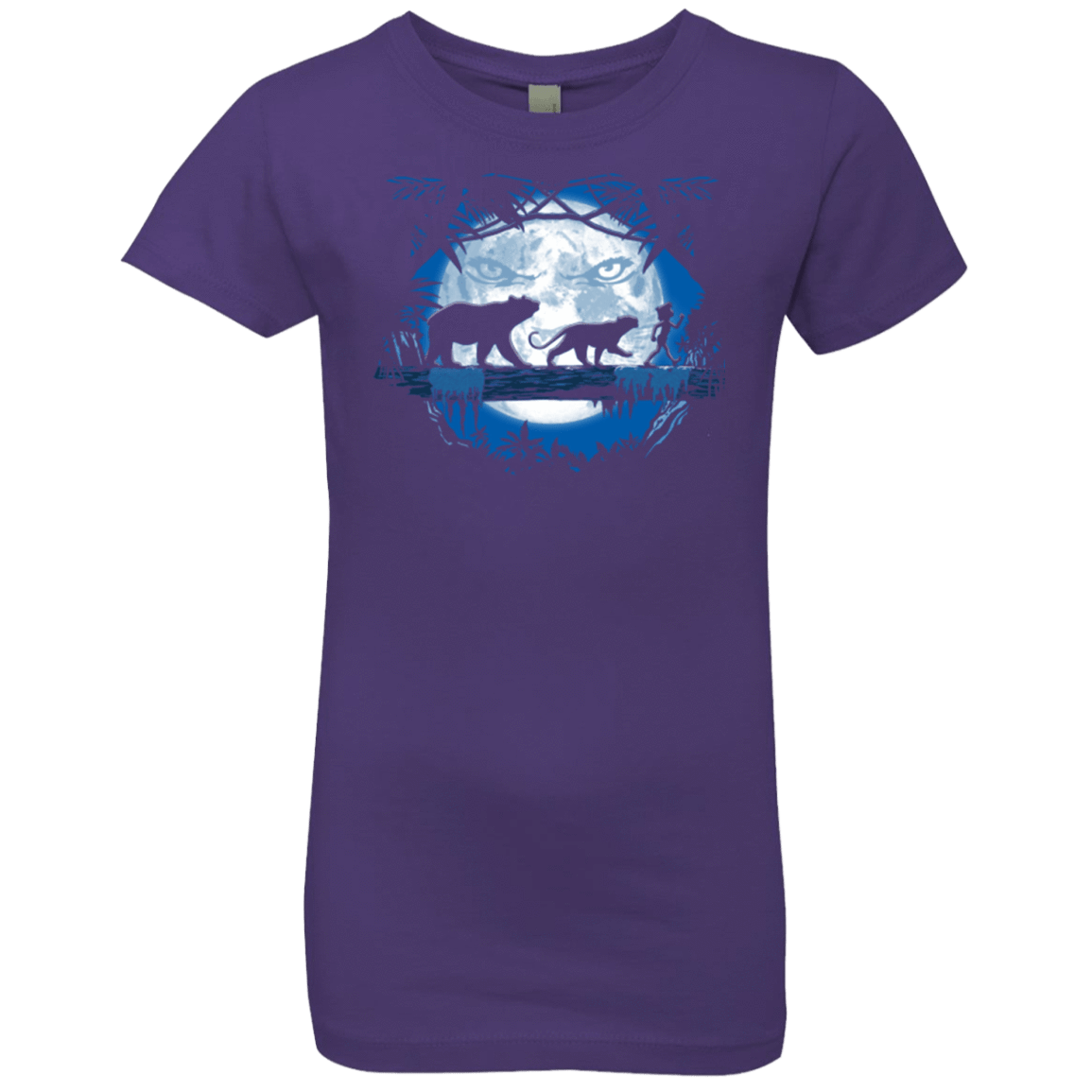 T-Shirts Purple Rush / YXS Jungle Pals Girls Premium T-Shirt