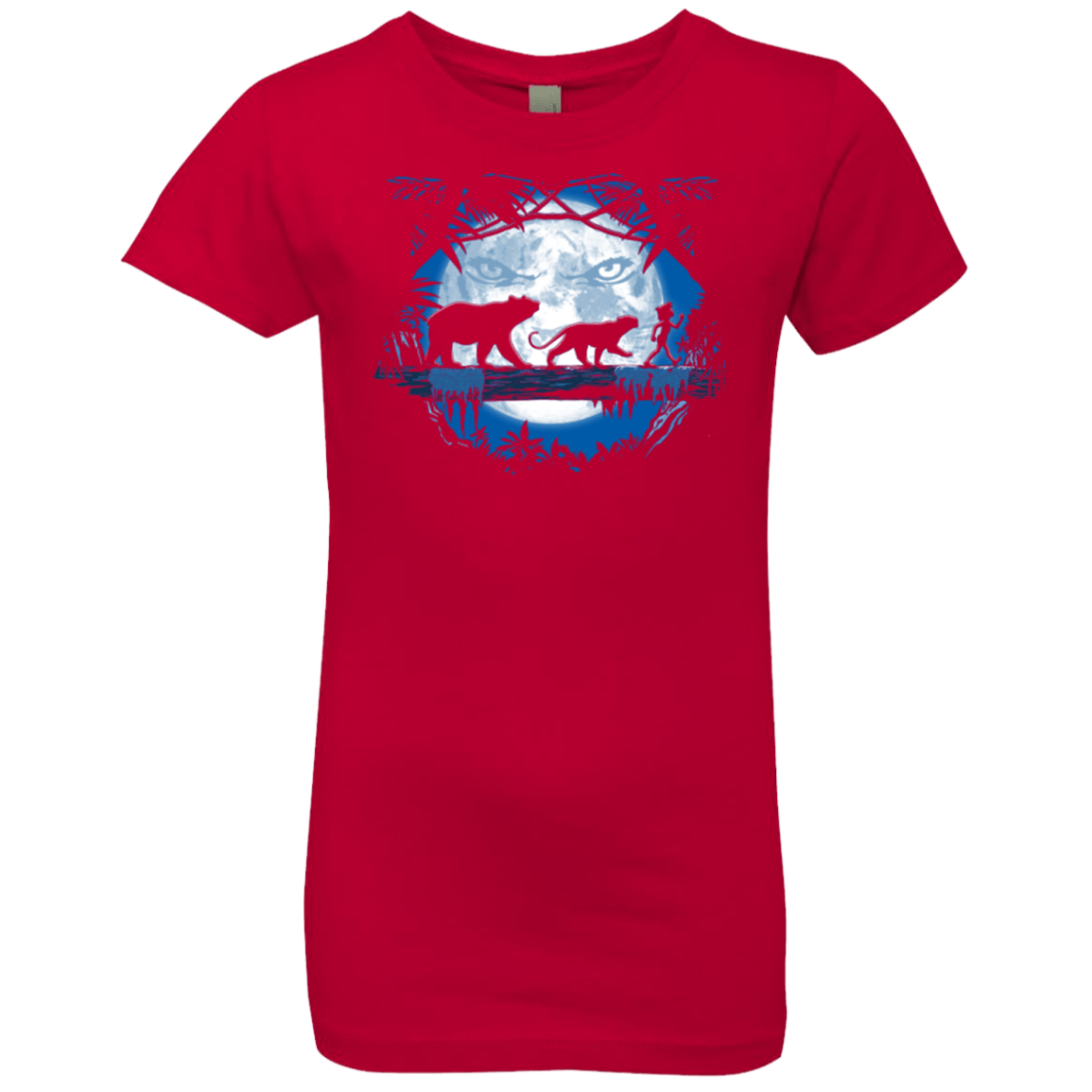 T-Shirts Red / YXS Jungle Pals Girls Premium T-Shirt