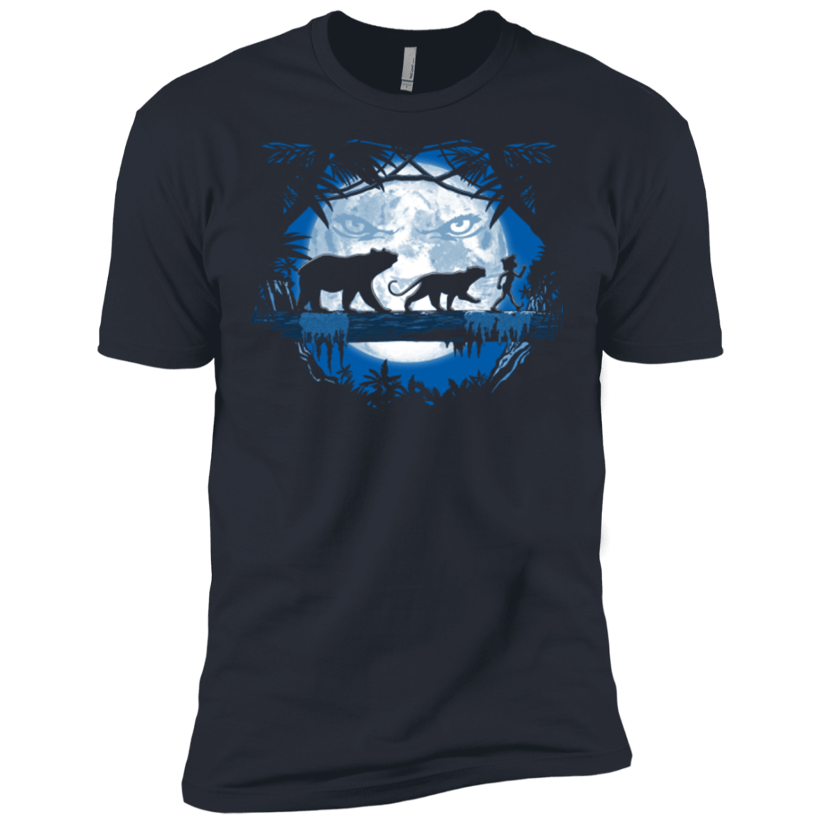 T-Shirts Indigo / X-Small Jungle Pals Men's Premium T-Shirt