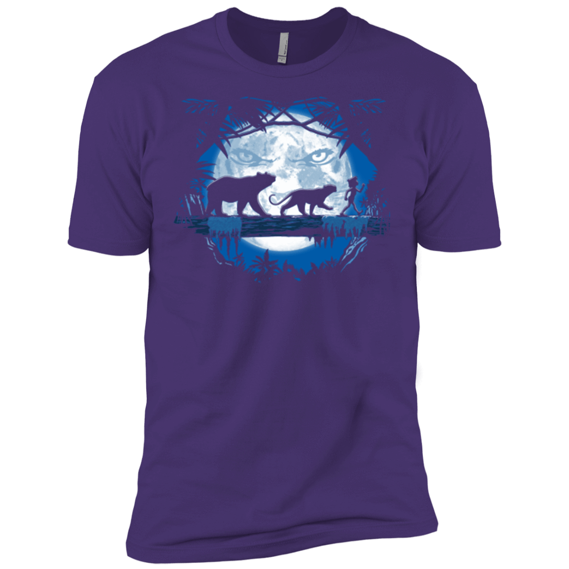 T-Shirts Purple Rush/ / X-Small Jungle Pals Men's Premium T-Shirt