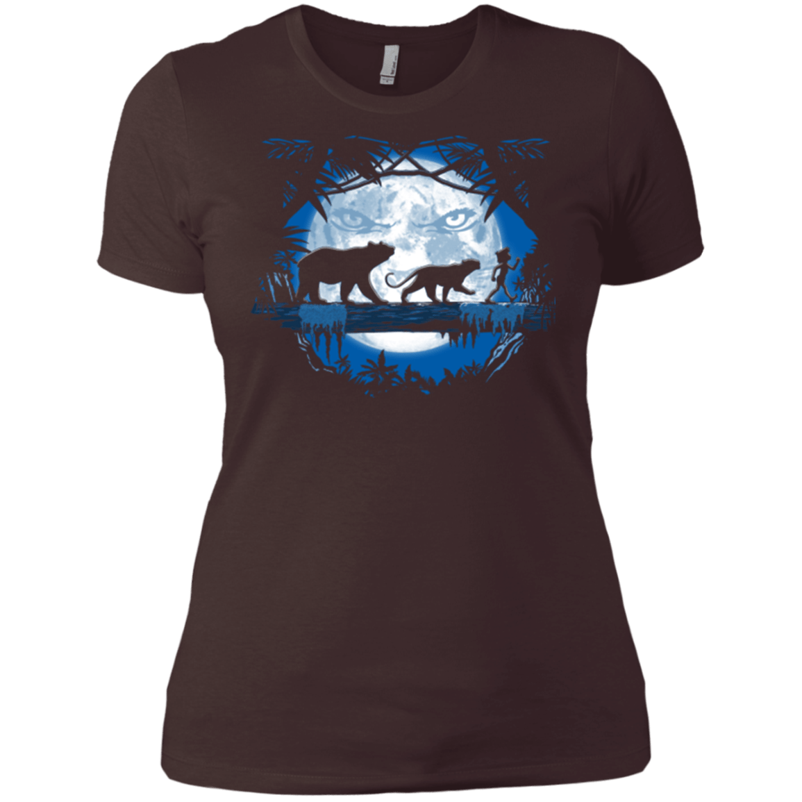 T-Shirts Dark Chocolate / X-Small Jungle Pals Women's Premium T-Shirt