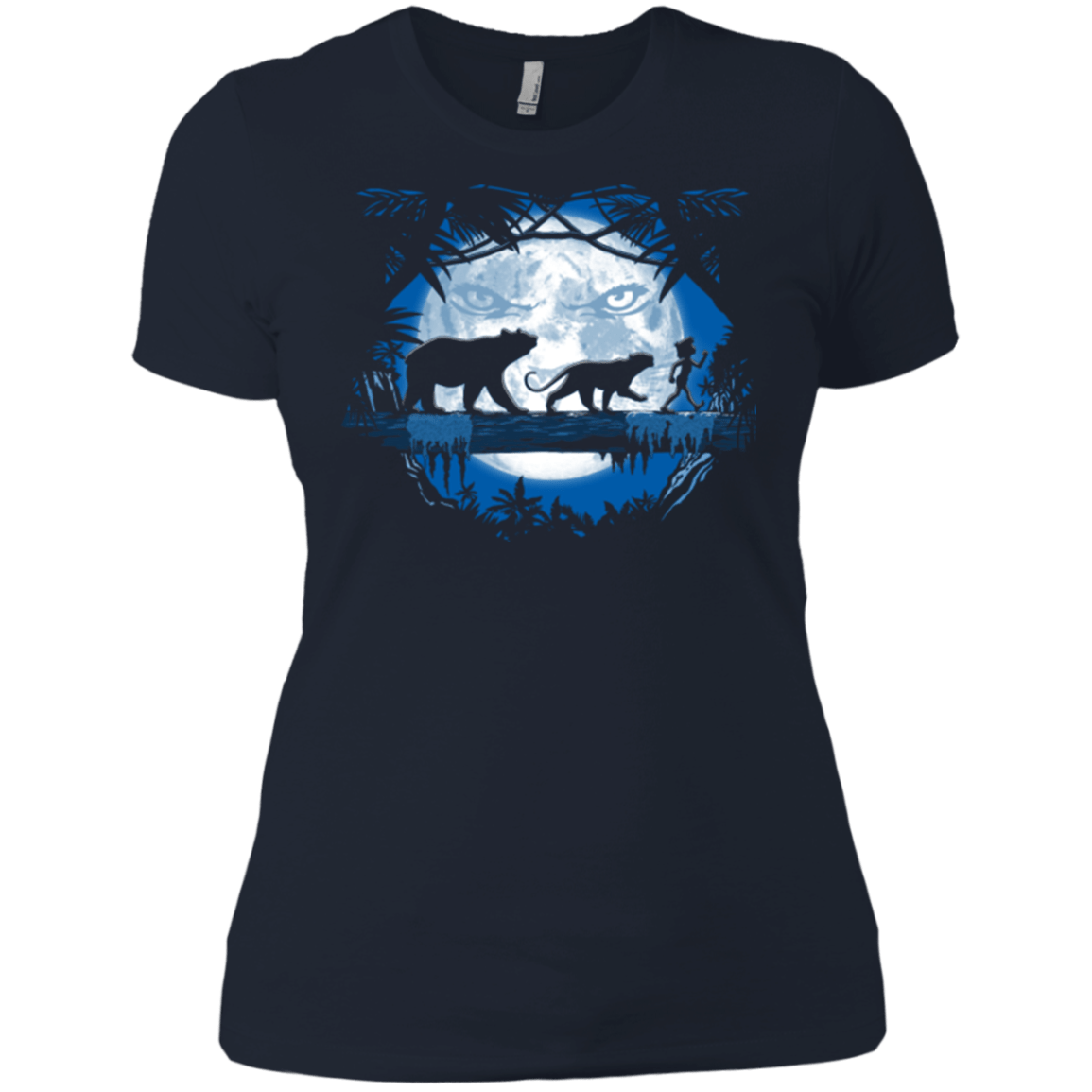 T-Shirts Midnight Navy / X-Small Jungle Pals Women's Premium T-Shirt